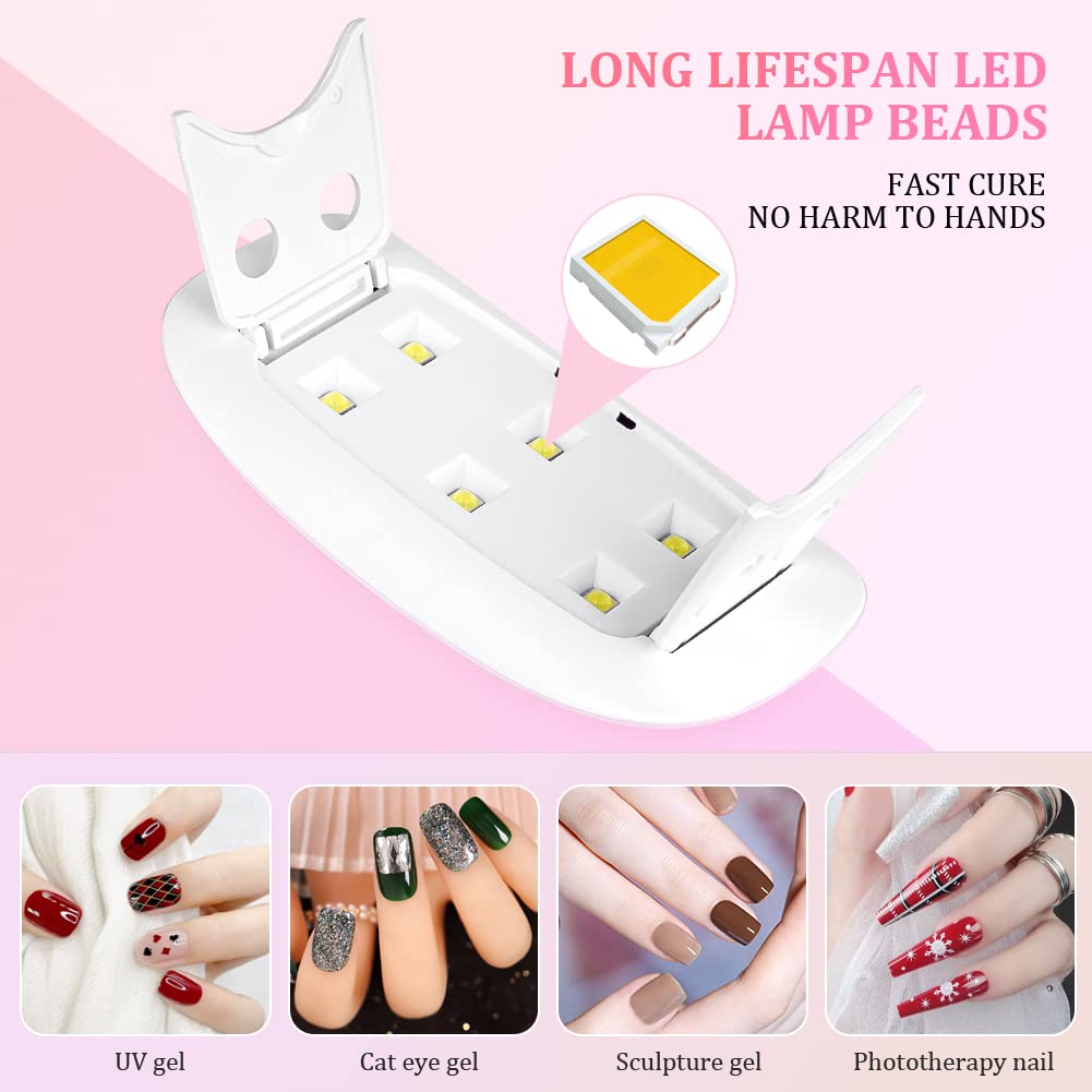 Lámpara UV Portátil de 6 LED p - Uv Led Lamp Printer reseña y precio