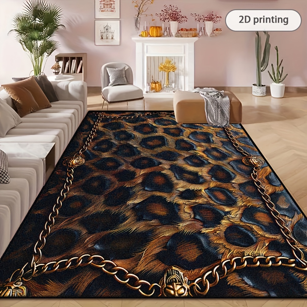 Alfombra con Estampado de Leop - Commercial Printing And Design reseña y precio
