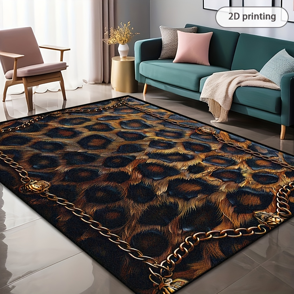 Alfombra con Estampado de Leop - Commercial Printing And Design reseña y precio