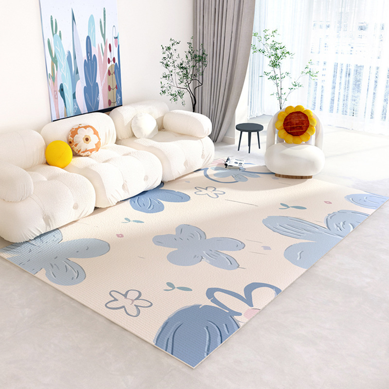 Alfombra con estampado floral  - Commercial Printing And Design reseña y precio