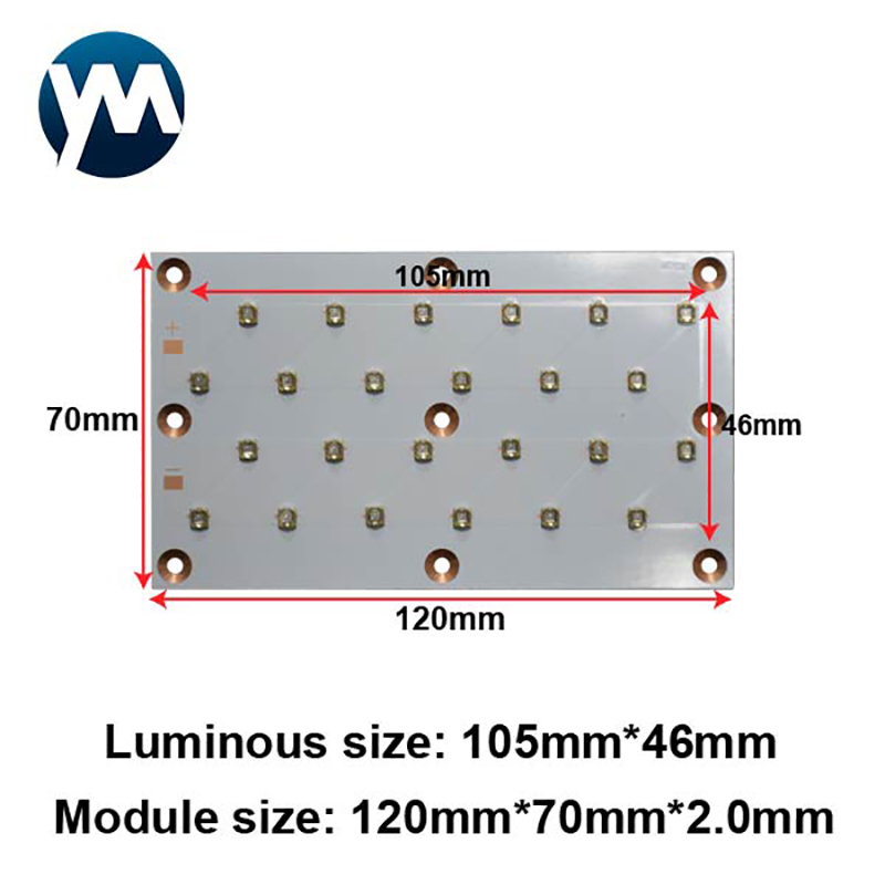 Módulo LED UV de 70W 72W, Luz  - Uv Led Lamp Printer reseña y precio