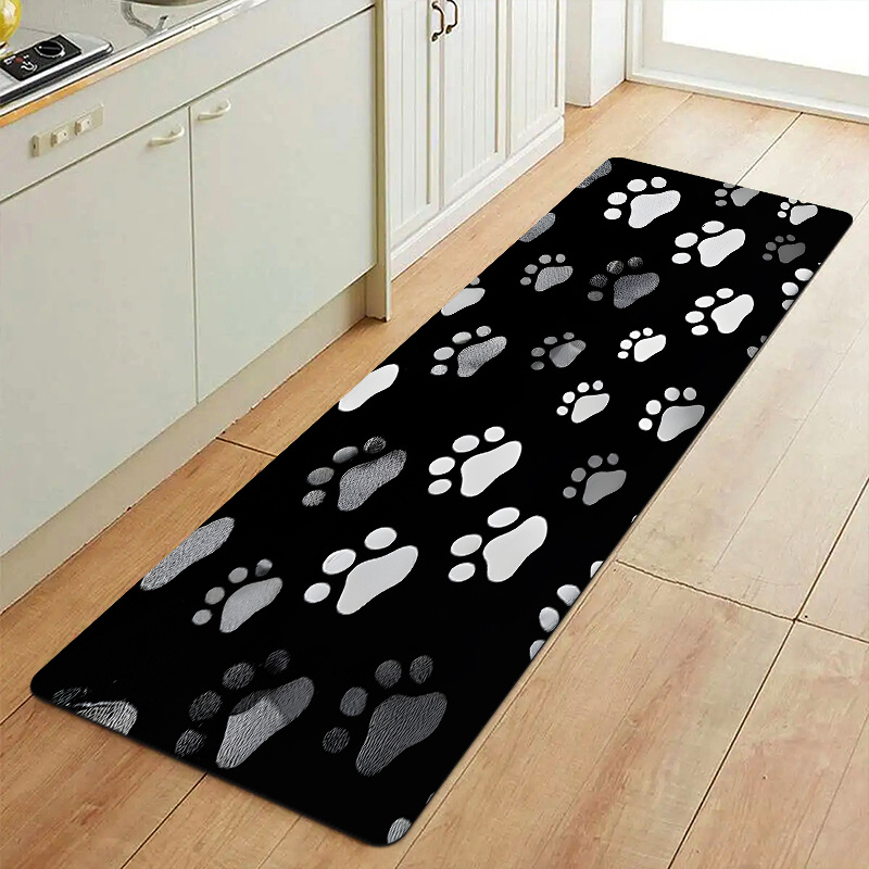 Alfombra con estampado de pata - Commercial Printing And Design reseña y precio